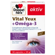 Illustration of the product packaging Doppelherz aktiv Vital Yeux front view